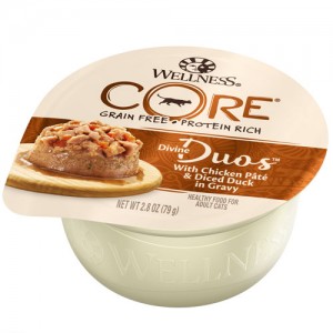 Wellness Cat Core Divine Duos Chicken Pate & Diced Duck 2.8oz